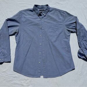 Banana Republic Blue Grant Fit Button Down